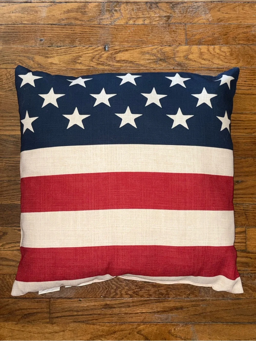 Pottery Barn American Flag Indoor/Outdoor Pillow 22”